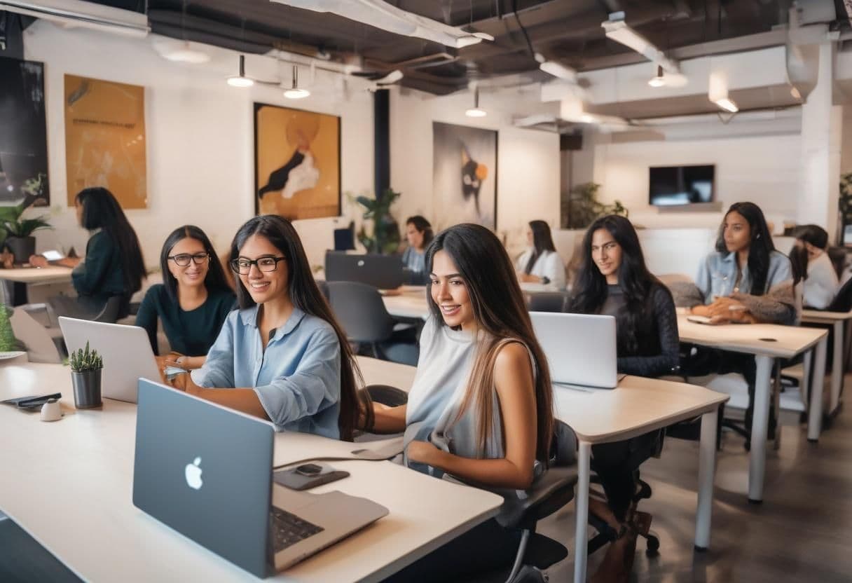 coworking as a form of work in shared spaces