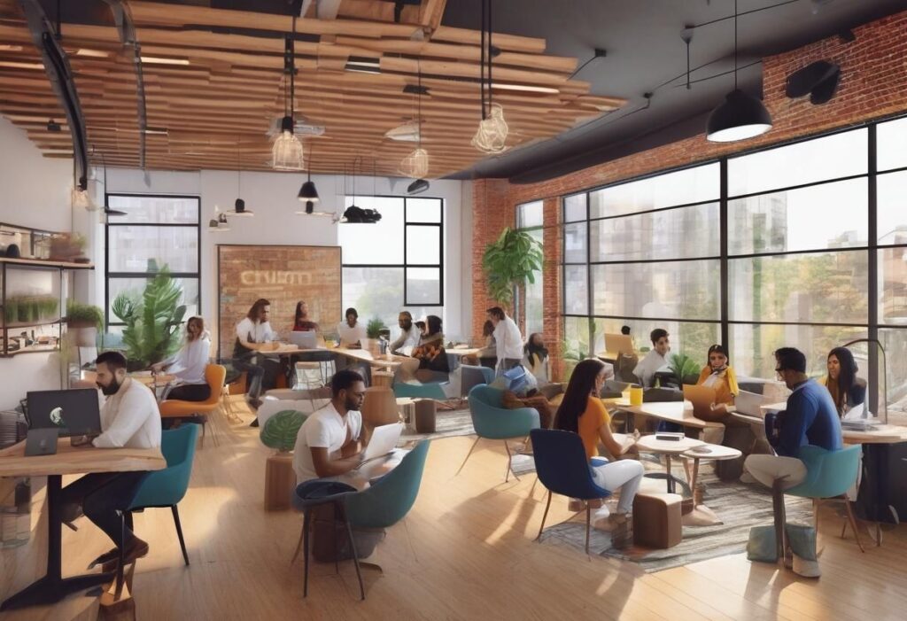 el coworking como forma de consumo colaborativo