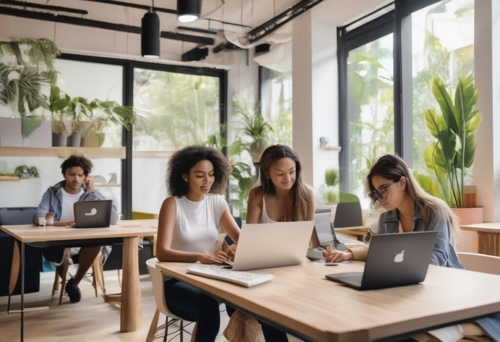 que es un coworking space