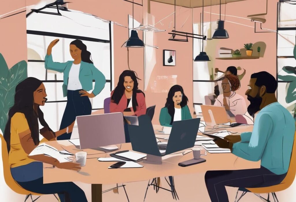 que significa coworking en ingles